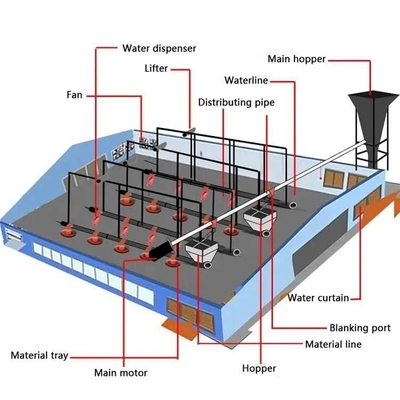 Durable Poultry Farming Floor System for Broiler Chickens