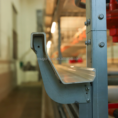 Factory Chicken Cage Battery System for Broiler Poultry Farming
