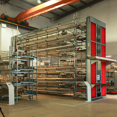 Poultry Farm Egg Chicken Layer Automatic Battery Cages Chicken Egg Laying Machine for Modern Design House System