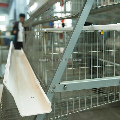 Modern Design Hot Dip Galvanized Egg Laying Hens Battery Layer Automatic Chicken Cages for Poultry Farming
