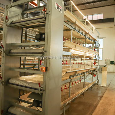 H Type 3/4/5 Tiers Battery Duck Cage Laying Elevated Duck Cages for Egg Layer Duck Farm