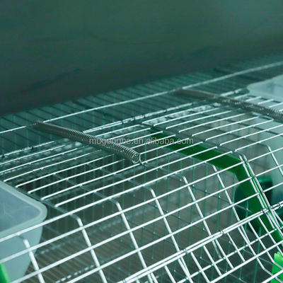 Commodity Rabbit Double Layer European Style Cage Commercial Breeding System for Farming Breeding