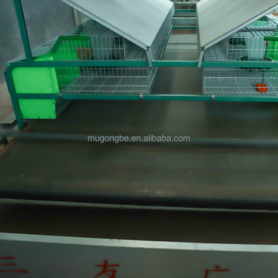 Commodity Rabbit Double Layer European Style Cage Commercial Breeding System for Farming Breeding